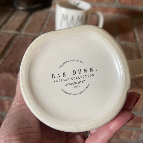 Rae Dunn MAMA BIRD & CAFFEINE Ceramic Mugs - Picture 4 of 5